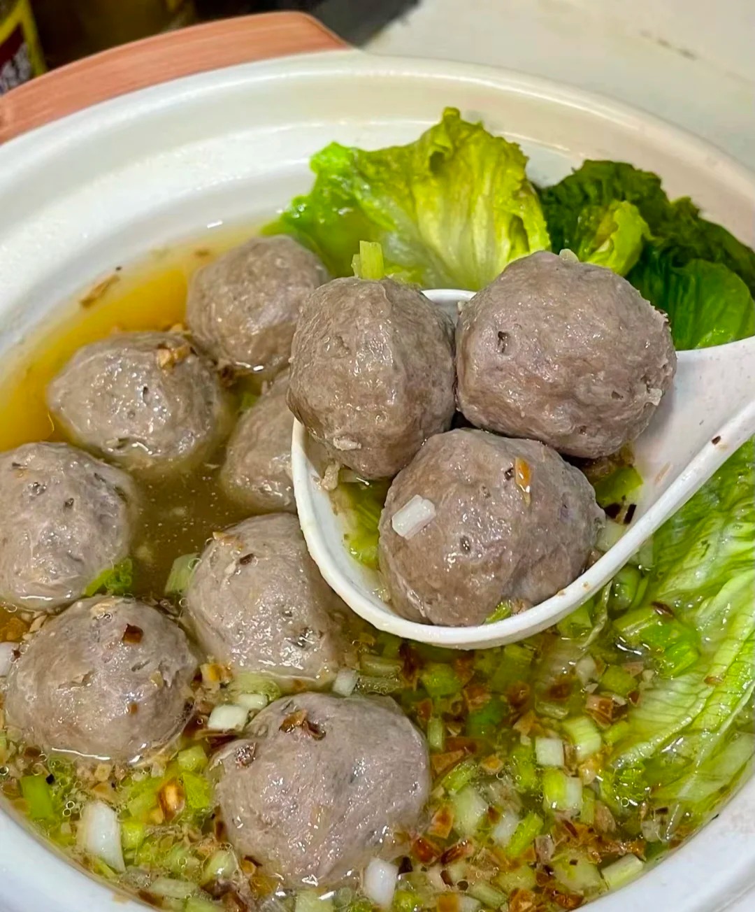 手工捶打牛肉